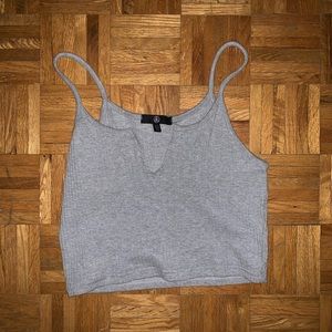4/$30⚡️ Cropped Ribbed Tank top